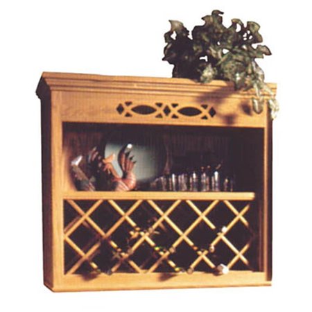 HD HD NPWRL 2430 ALD Wood Wine Rack Lattice - Alder; 24 x 30 in. NPWRL 2430 ALD